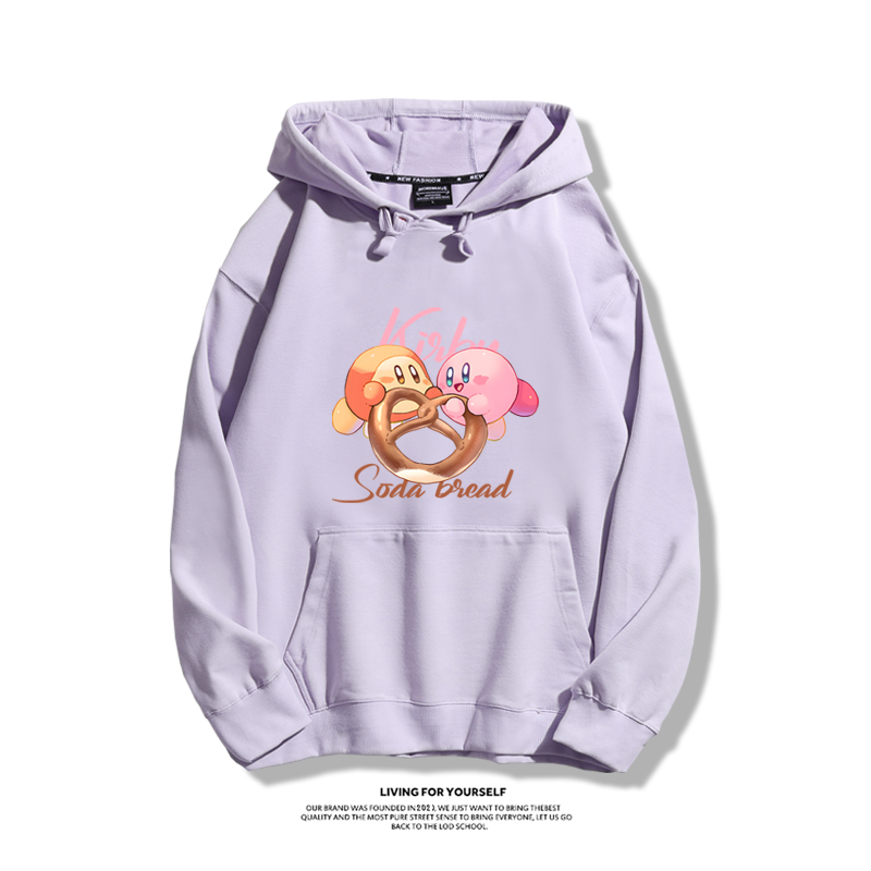 星之卡比新款 親子情侶男女款連帽衛衣