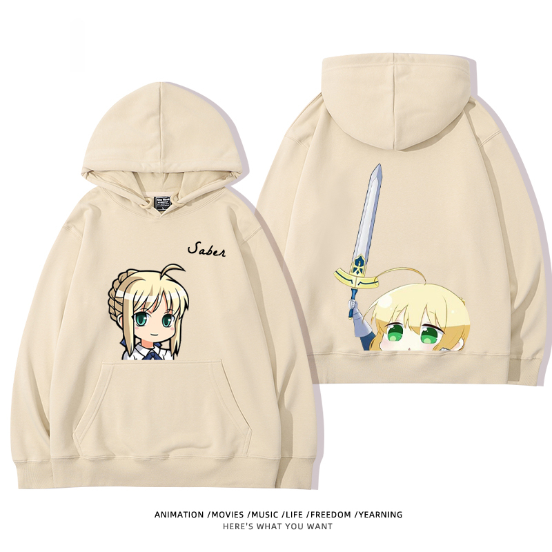 Fate新款 親子情侶男女款連帽衛衣-ZUIHANG SHOP