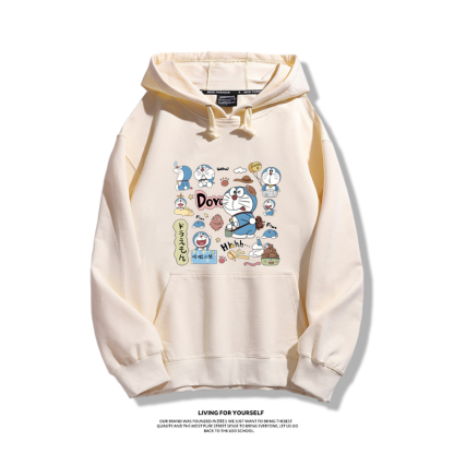 叮噹貓新款 親子情侶男女款連帽衛衣-ZUIHANG SHOP