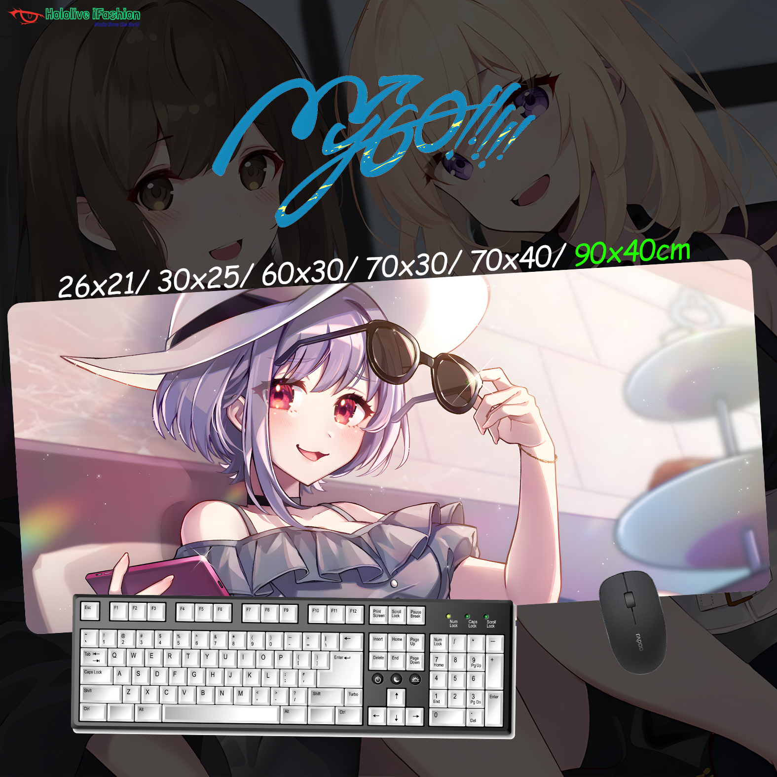 BanG Dream! It's MyGO!!!!! 超大鎖邊主題桌墊 布質滑鼠墊