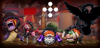 【預購】A+研究所 未來島企劃 五老星 謝潑德·十·庇特聖 沙蟲形態