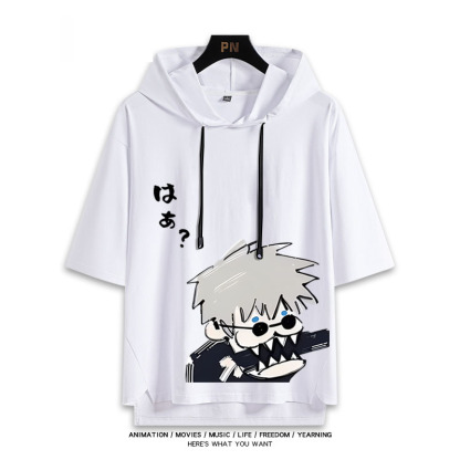 咒術迴戰 連帽短袖T恤-ZUIHANG SHOP