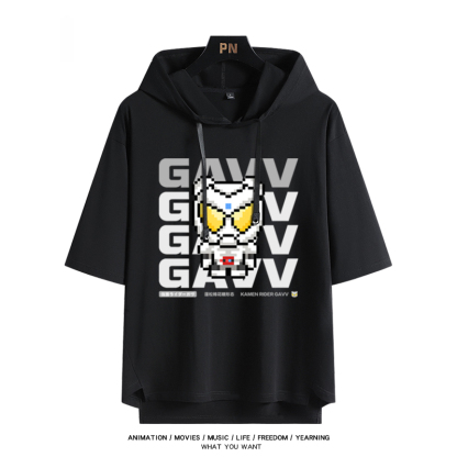 假面動漫騎士 連帽短袖T恤-ZUIHANG SHOP