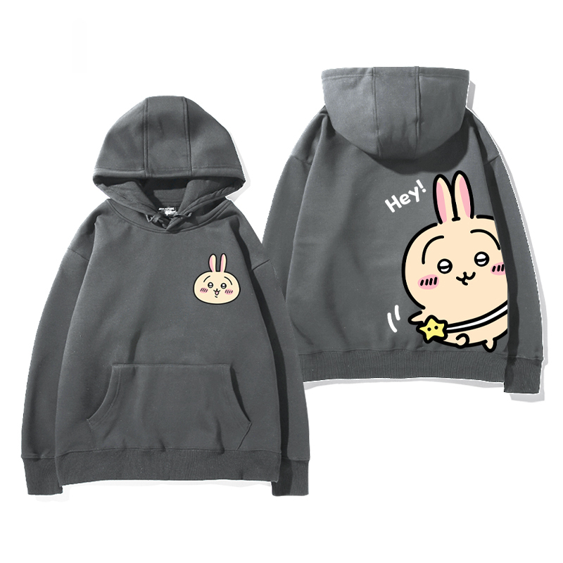 chiikawa 2025秋冬新款親子情侶裝連帽衛衣