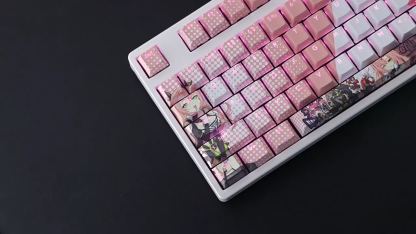 絕區零妮可德瑪拉透光RGB108鍵標準配列衛星軸鍵帽