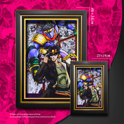 JOJO的奇妙冒險 3D立體畫-ZUIHANG SHOP