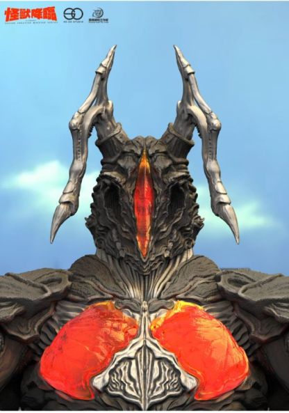 【預購】乘風工作室 怪獸降臨50再造怪獸系列 《宇宙暴龍祖頓》GK白膜