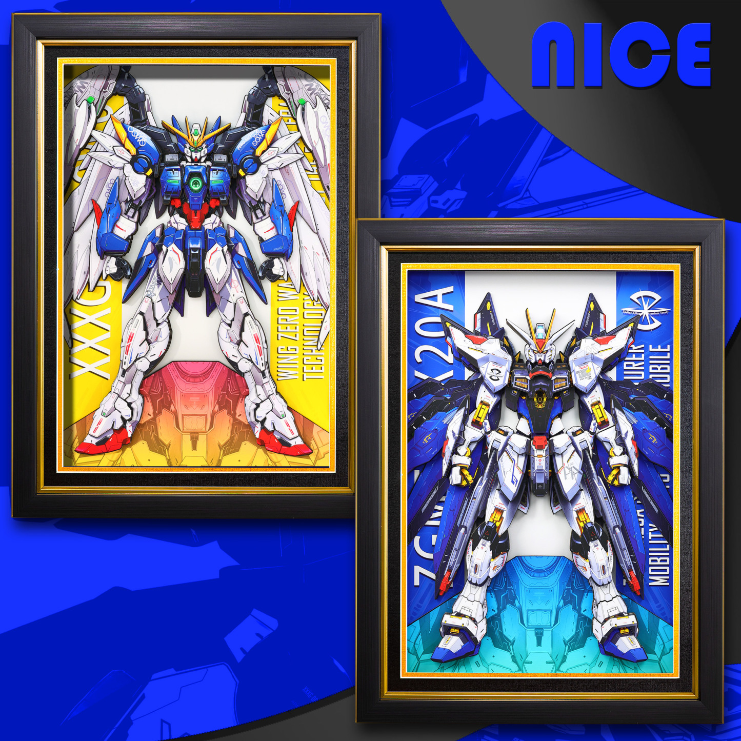 機動戰士鋼彈 3D立體畫-ZUIHANG SHOP