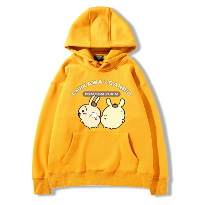 chiikawa吉伊卡哇聯名三麗歐新款 親子情侶男女款連帽衛衣-ZUIHANG SHOP