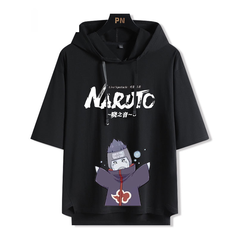 火影忍者 連帽短袖T恤