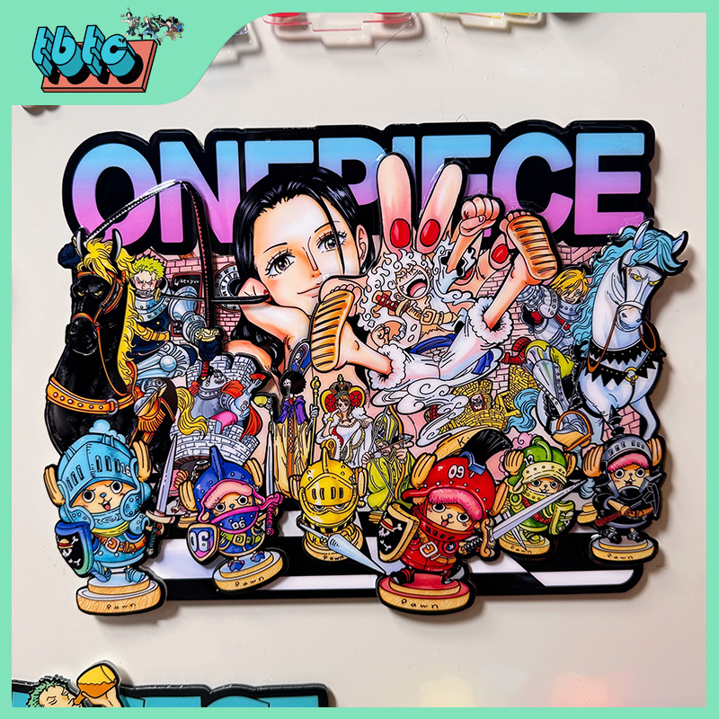 海賊王草帽團 立體精緻冰箱貼-ZUIHANG SHOP