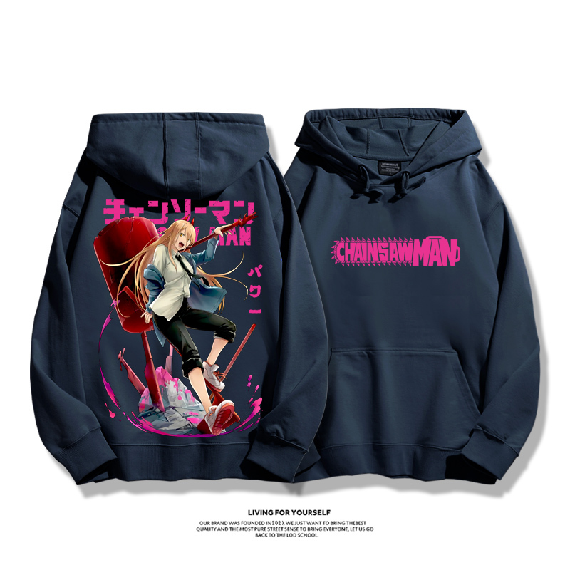 鏈鋸人 2025秋冬新款 親子情侶男女連帽衛衣-ZUIHANG SHOP