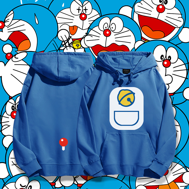 哆啦A夢聯名新款 親子情侶男女款連帽衛衣-ZUIHANG SHOP