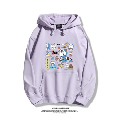 叮噹貓新款 親子情侶男女款連帽衛衣-ZUIHANG SHOP