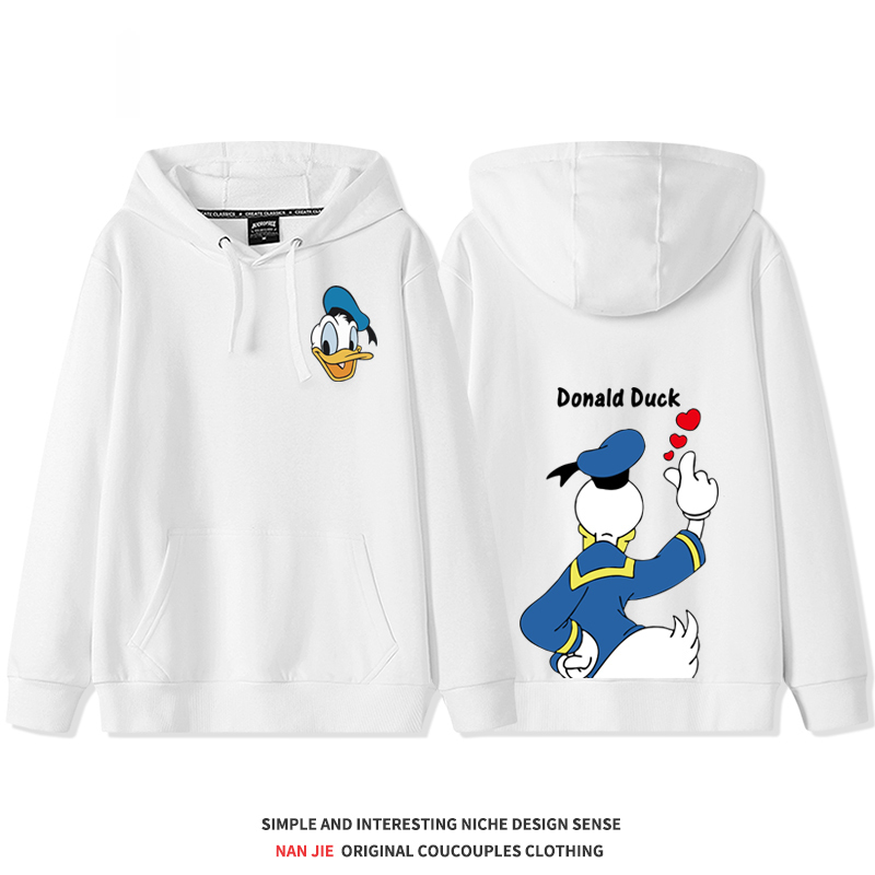 迪士尼 2025秋冬新款 親子情侶裝連帽衛衣