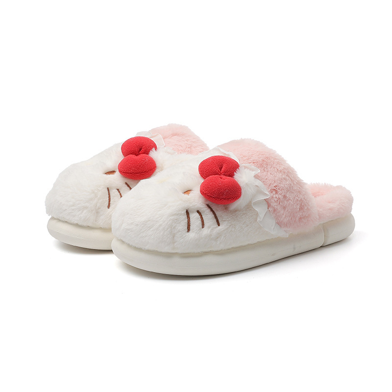 三麗鷗 家居室內棉拖鞋 2025新款保暖毛拖鞋