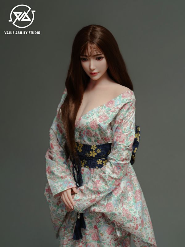 【預購】正版授權 株式會社ふせい×VA（VALUEABILITY）明日花 1/2.5蠟像級鉑金硅膠可動兵人