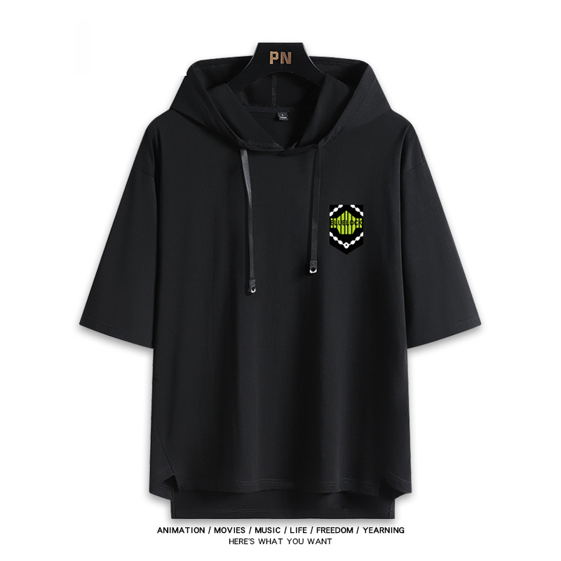 藍色監獄 連帽短袖T恤-ZUIHANG SHOP