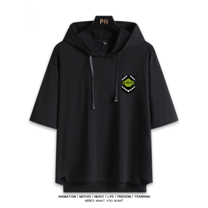 藍色監獄 連帽短袖T恤-ZUIHANG SHOP