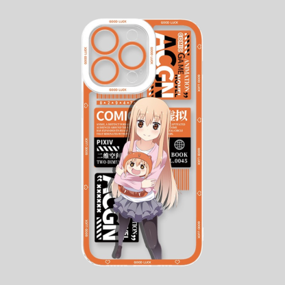 幹物妹小埋天使眼透明防摔軟殼-ZUIHANG SHOP