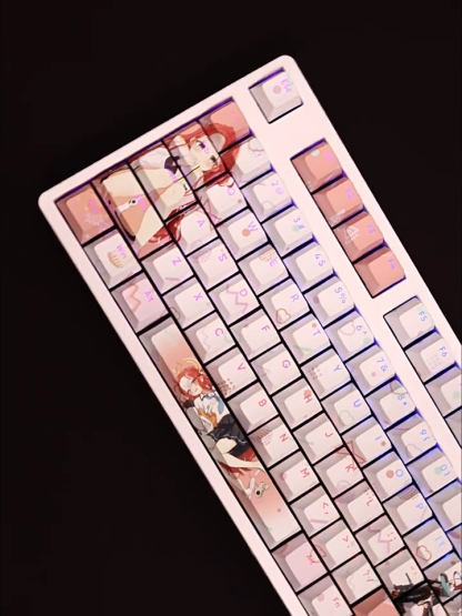 花岡柚子透光RGB108鍵標準配列衛星軸鍵帽