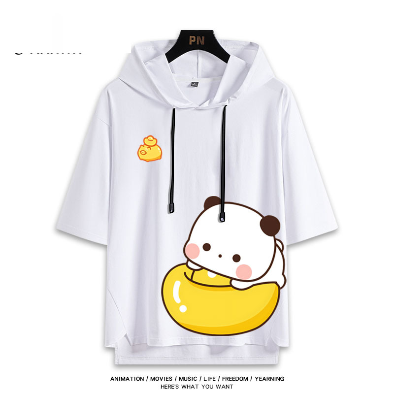 一二布布 連帽短袖T恤-ZUIHANG SHOP