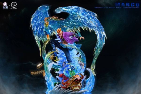 海賊王 場景雕像第一彈 鳳凰印 不死鳥 馬可 X 倉頡&GG鬼谷-ZUIHANG SHOP