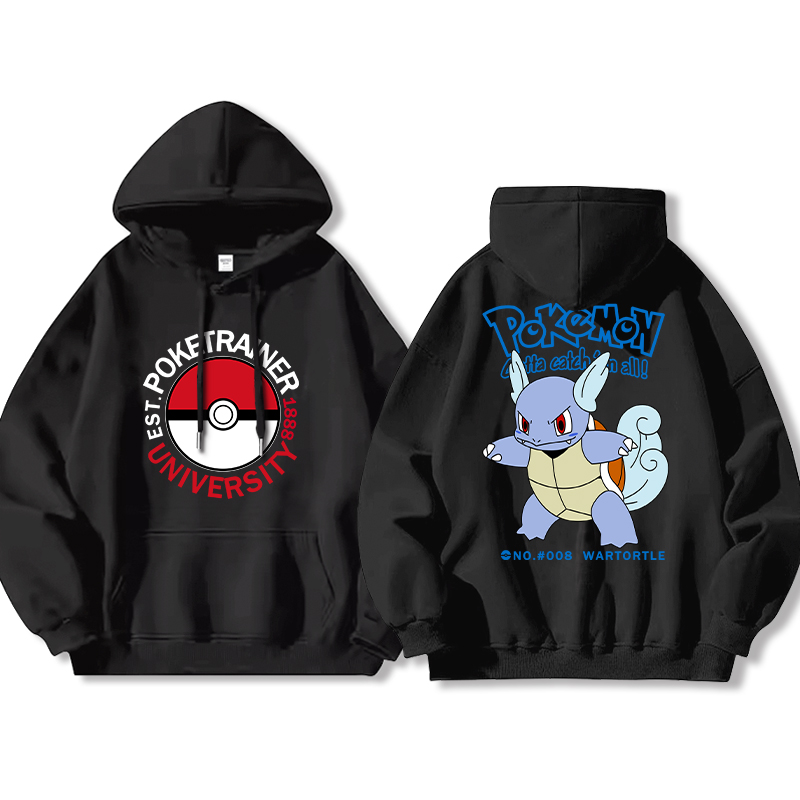 寶可夢新款 親子情侶男女款連帽衛衣-ZUIHANG SHOP