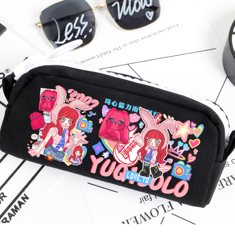 (G)I-DLE 專輯應援 同人筆袋收納文具盒-ZUIHANG SHOP