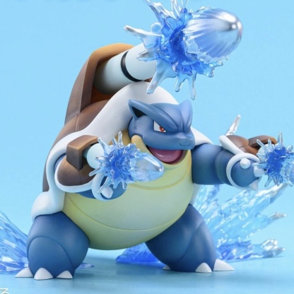 寶可夢 mega水箭龜 寵物小精靈雕像