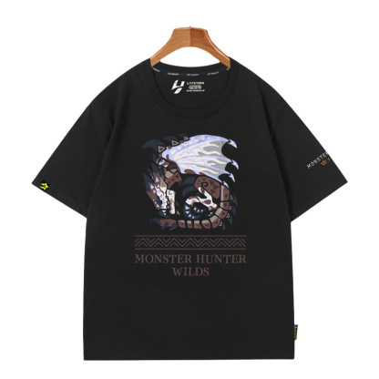 魔物獵人荒野 第2彈 印花短袖T恤-ZUIHANG SHOP