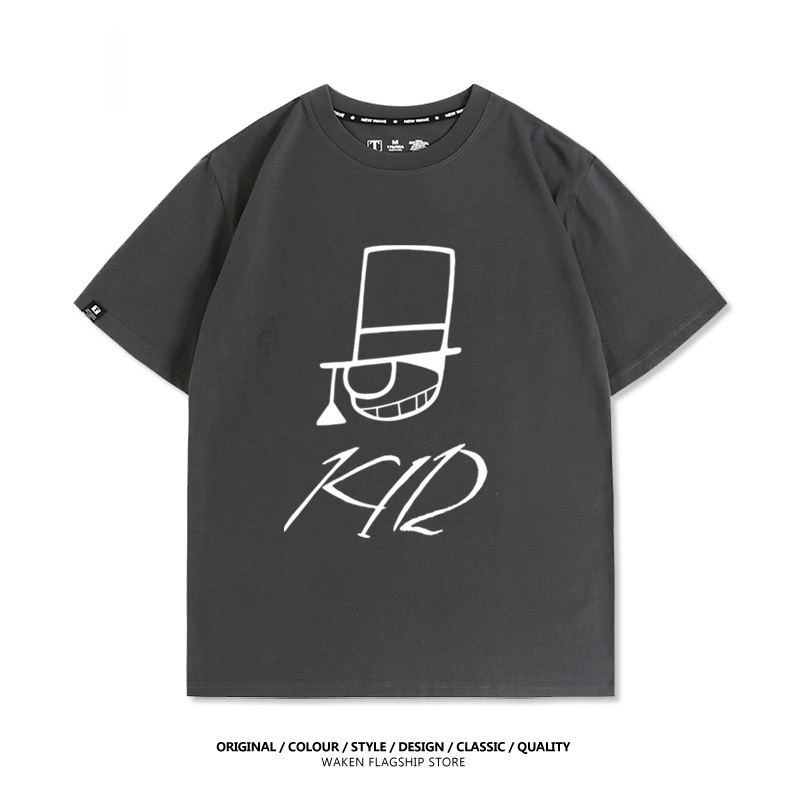 怪盜基德 2025親子情侶男女同款 印花短袖T恤