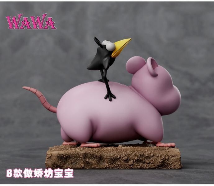 【預購】wawa工作室 宮崎駿桌面小擺件系類 睡眠/傲嬌坊寶寶-ZUIHANG SHOP