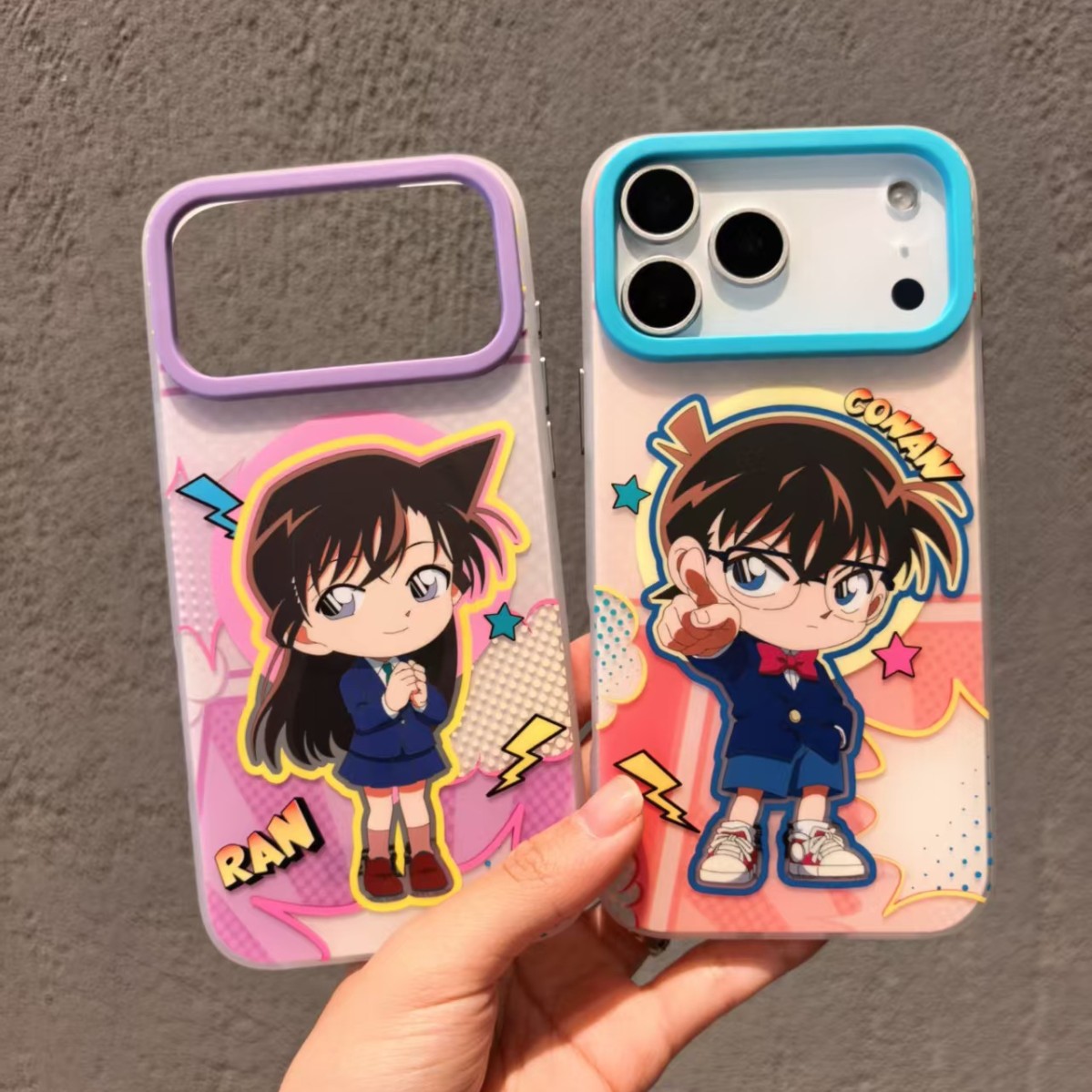 【正版授權】iPhone17系列 名偵探柯南可愛卡通高端磁吸手機殼