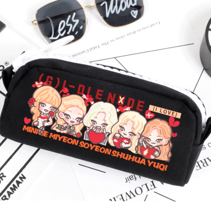 (G)I-DLE 專輯應援 同人筆袋收納文具盒-ZUIHANG SHOP