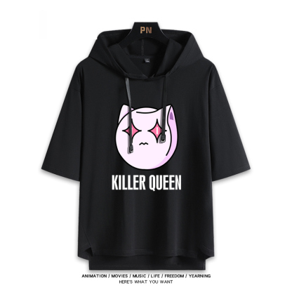 JOJO的奇妙冒險 連帽短袖T恤-ZUIHANG SHOP