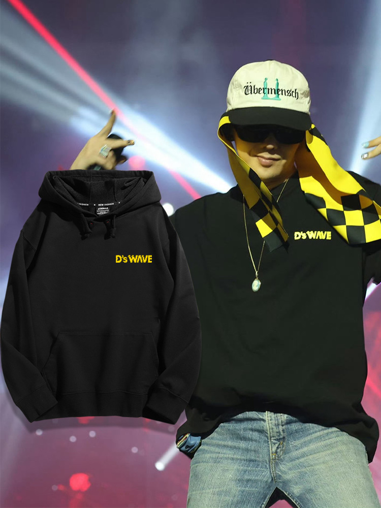 權志龍GD 2025秋冬新款 親子情侶裝連帽衛衣