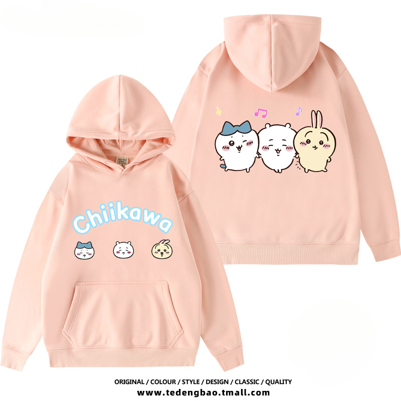 Chiikawa新款 親子情侶男女款連帽衛衣-ZUIHANG SHOP