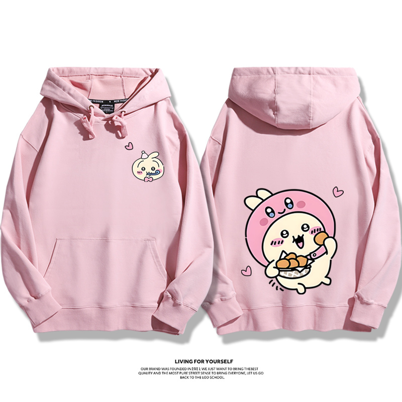 Chiikawa新款 親子情侶男女款連帽衛衣