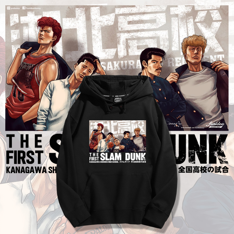 灌籃高手新款 親子情侶男女款連帽衛衣-ZUIHANG SHOP