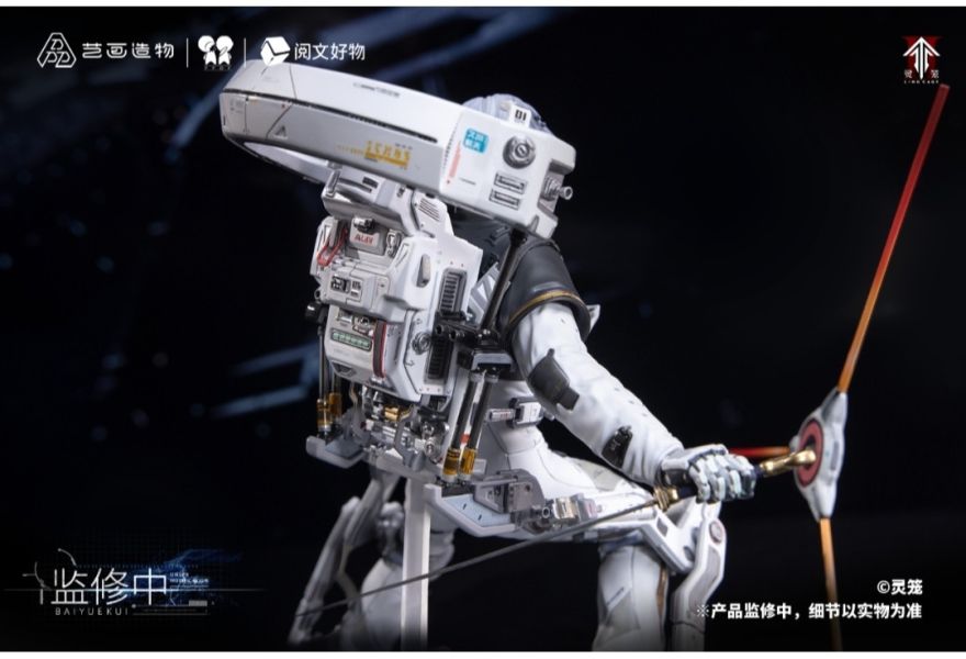 【預購】正版授權 PPDF《靈籠》白月魁雨燕號艙外作戰服 1/6輕雕像