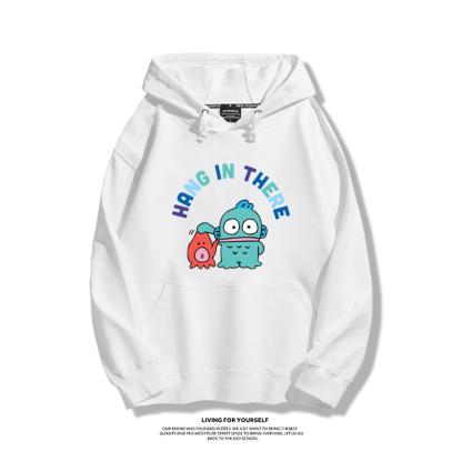 人魚漢頓醜魚新款 親子情侶男女款連帽衛衣-ZUIHANG SHOP