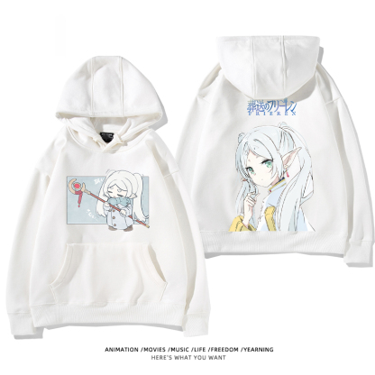 葬送的芙莉蓮新款 親子情侶男女款連帽衛衣-ZUIHANG SHOP