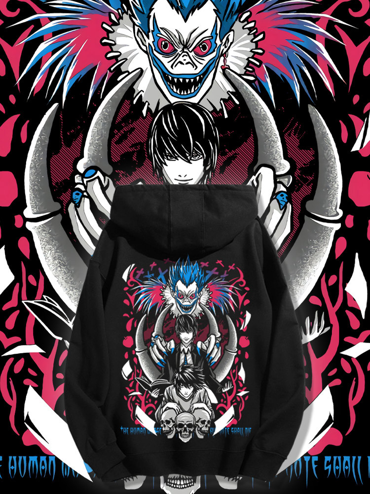 死亡筆記新款 親子情侶男女款連帽衛衣-ZUIHANG SHOP