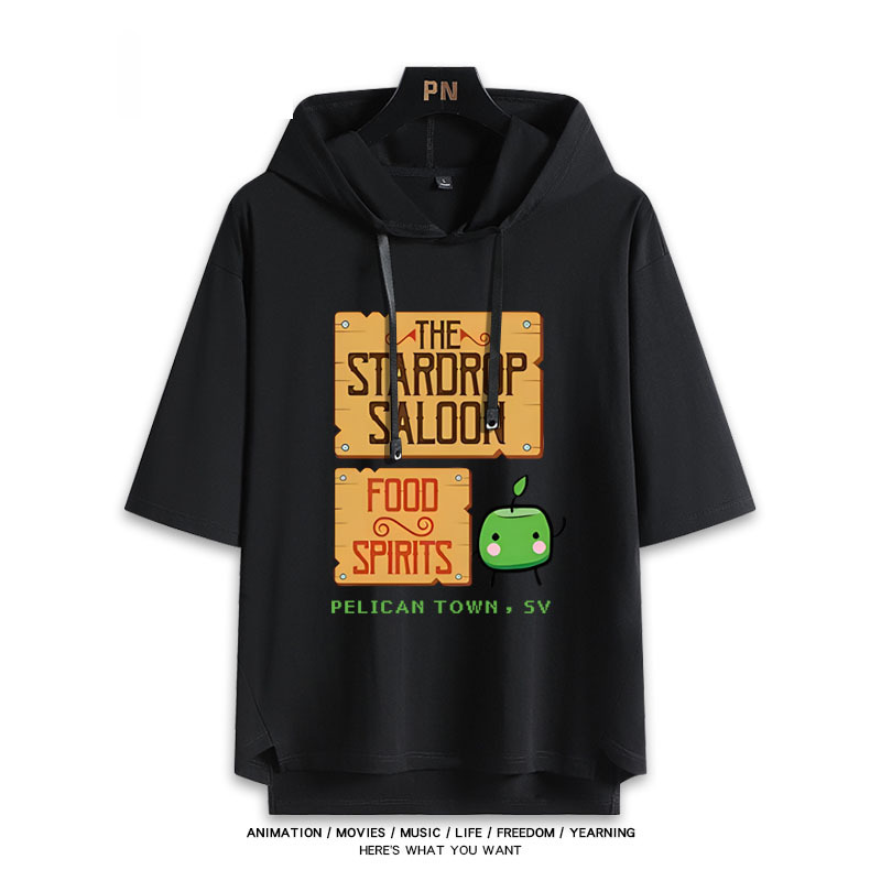 星露谷物語 連帽短袖T恤-ZUIHANG SHOP