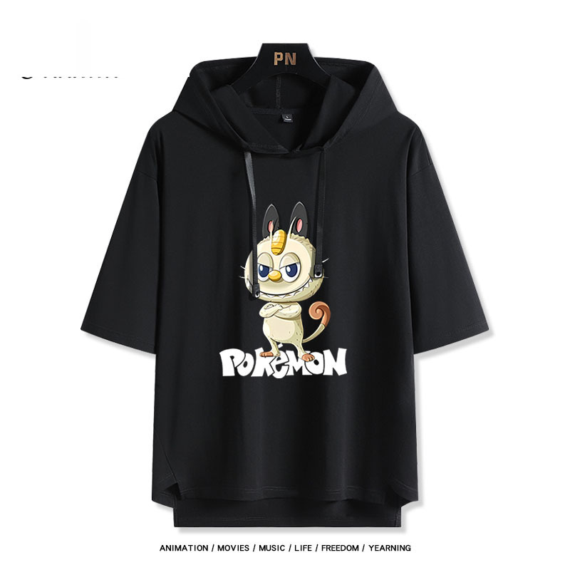 Labubu x 寶可夢 連帽短袖T恤-ZUIHANG SHOP