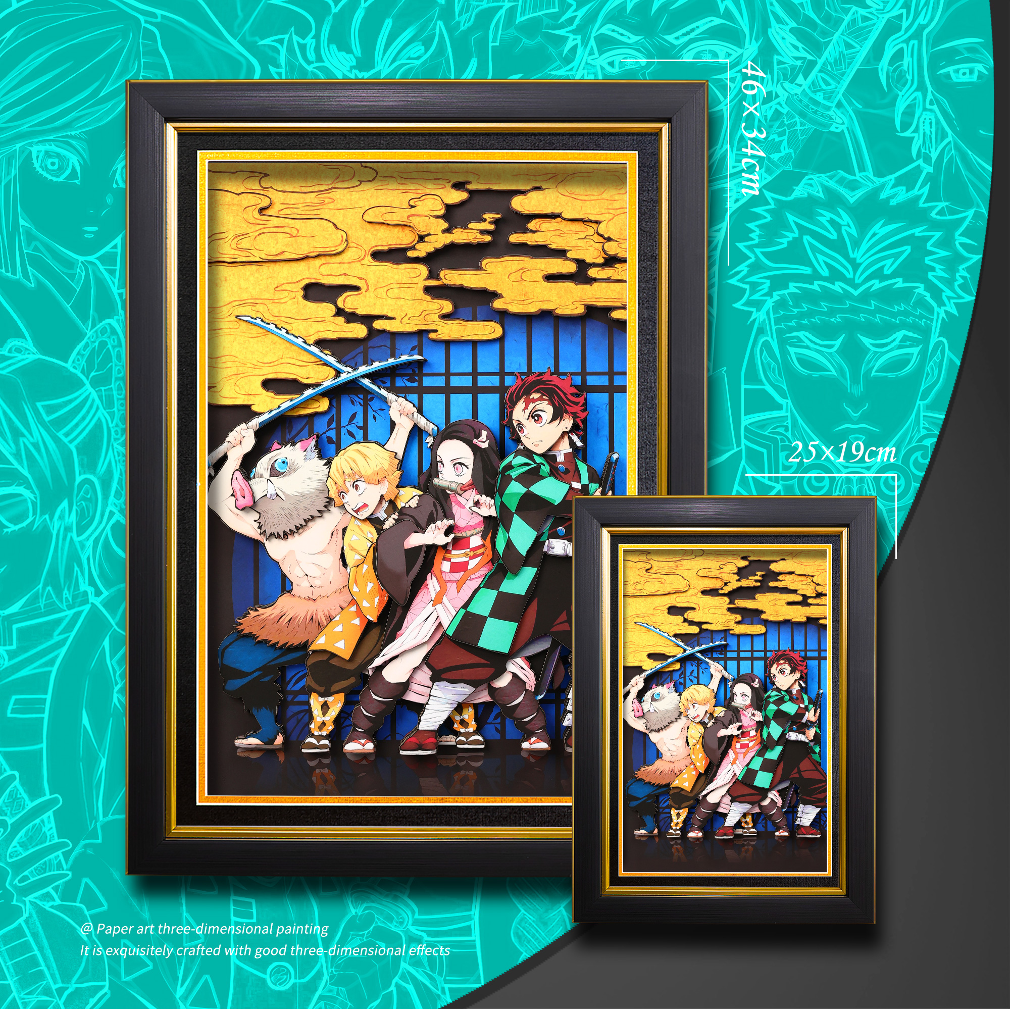 鬼滅之刃 3D立體畫-ZUIHANG SHOP