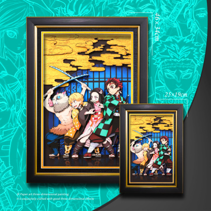 鬼滅之刃 3D立體畫-ZUIHANG SHOP
