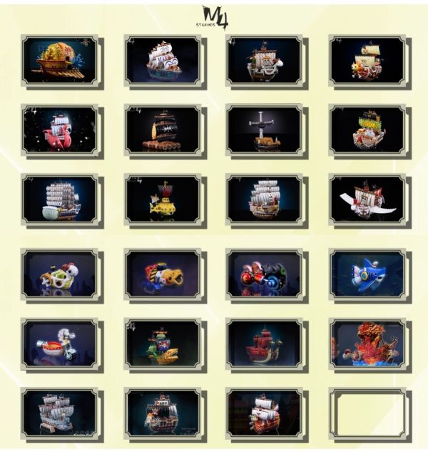 【預購】M4 全員船-系列第二十三彈 巴基海賊船-巨頭號‌-ZUIHANG SHOP