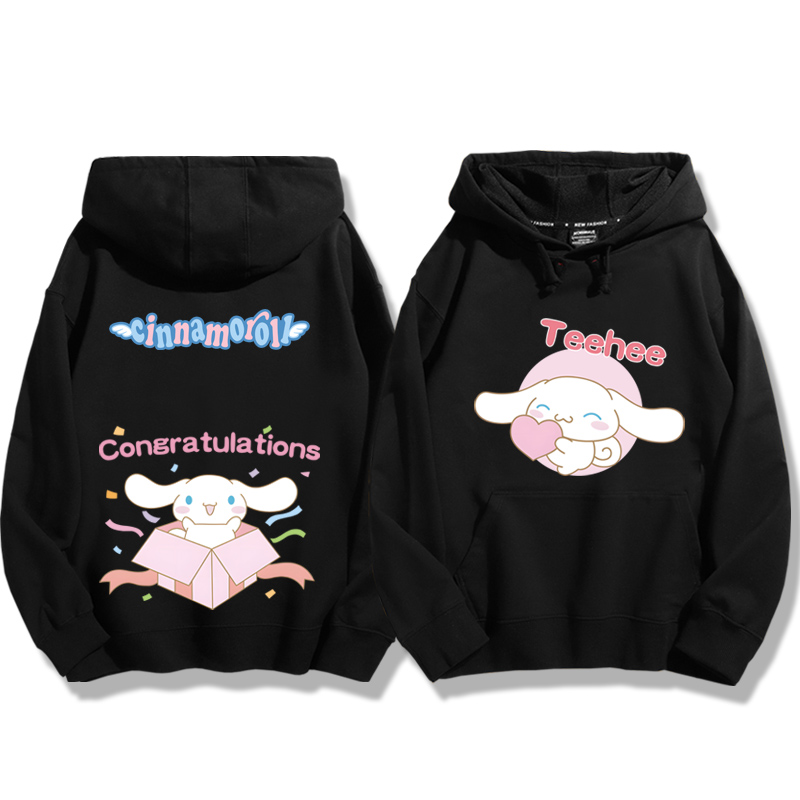 三麗鷗新款 親子情侶男女款連帽衛衣-ZUIHANG SHOP